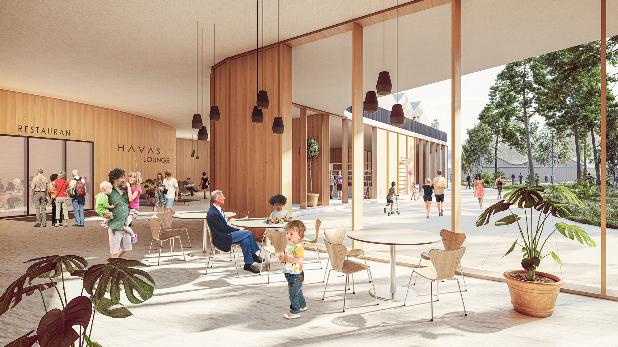 Kortteliolohuone Havas