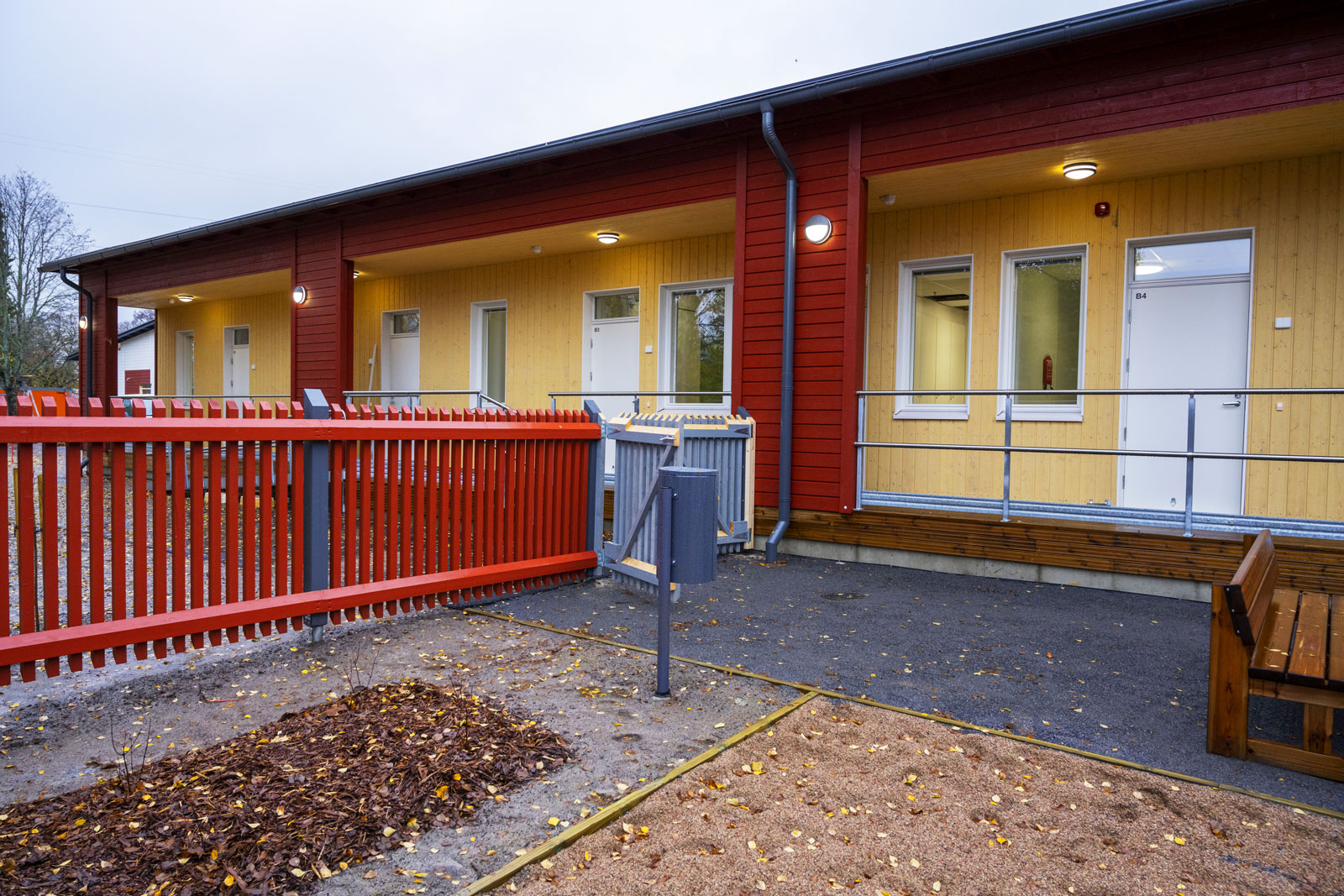 Porin Isosannan uudisrakennus. Perhekuntoutus Villapumpuli ja Lastensuojelulaitos Pellava.