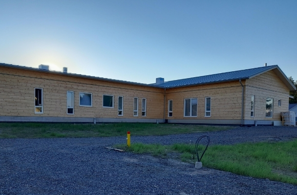 Tikakosken toteuttama Pöytyän hirsipäiväkoti