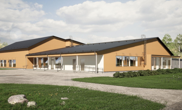 Vuorentaan koulu havainnekuva